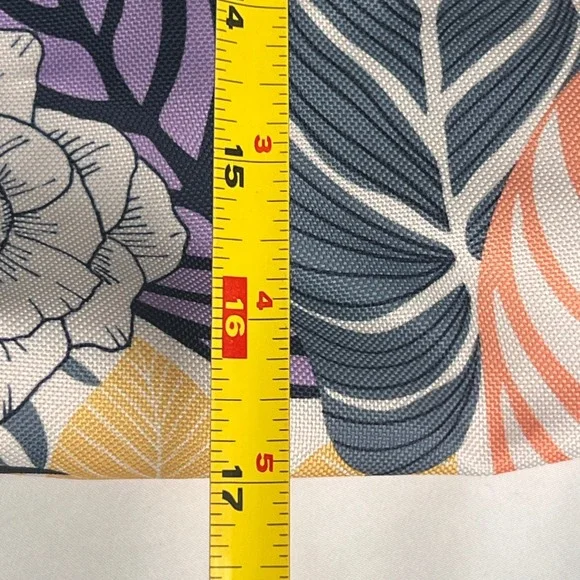 Vera Bradley Lighten Up Deluxe Drawstring Backpack Palm Floral Print NWT - Picture 7 of 7